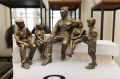 Куряне выбирают эскиз скульптуру Аркадию Гайдару и тимуровцам