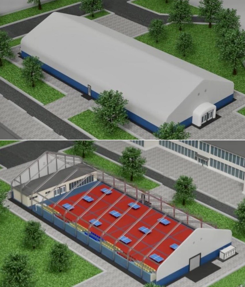 В Курске появится зал для настольного тенниса