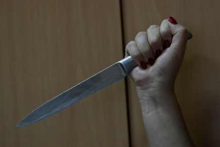 В Курске мать 9 детей детей ударила ножом двух мужчин