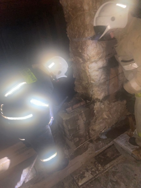 В Курской области потушено возгорание в местечке Свобода