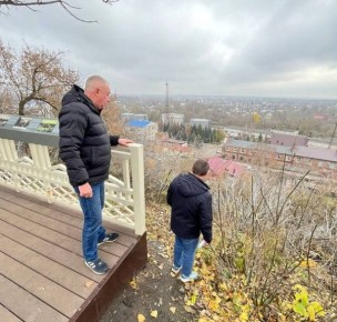 В Курске на Красной площади обнаружили свалку