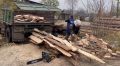 Игорь Кастюкевич: Волонтеры Единой России лагеря «Курский рубеж» помогают участникам СВО запастить на зиму дровами