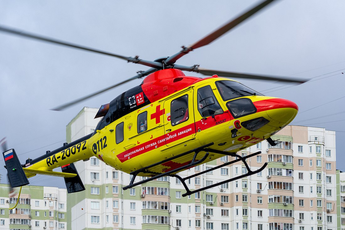 Санавиация Курской области совершила 137 вылетов в 2025 году
