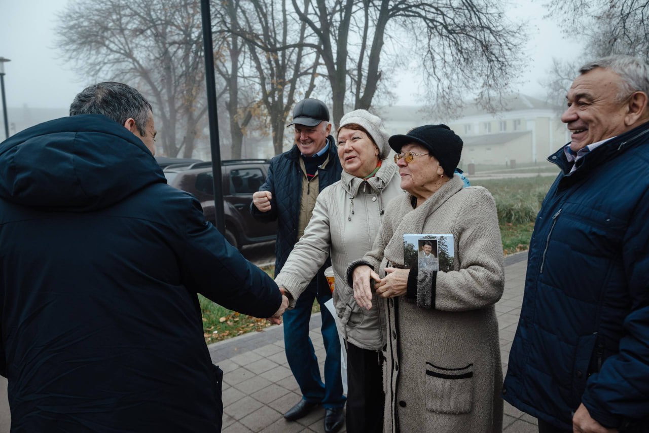 Александр Хинштейн посетил с рабочей поездкой Льгов