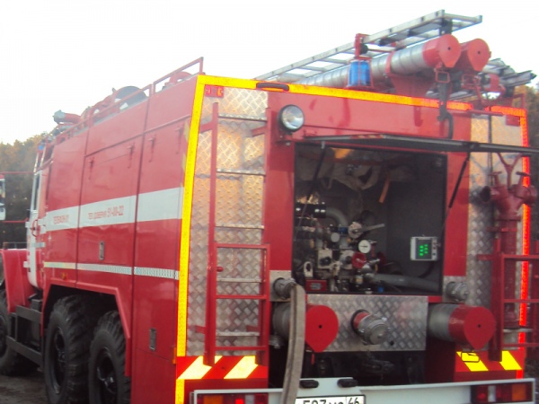 Под Курчатовом потушен пожар