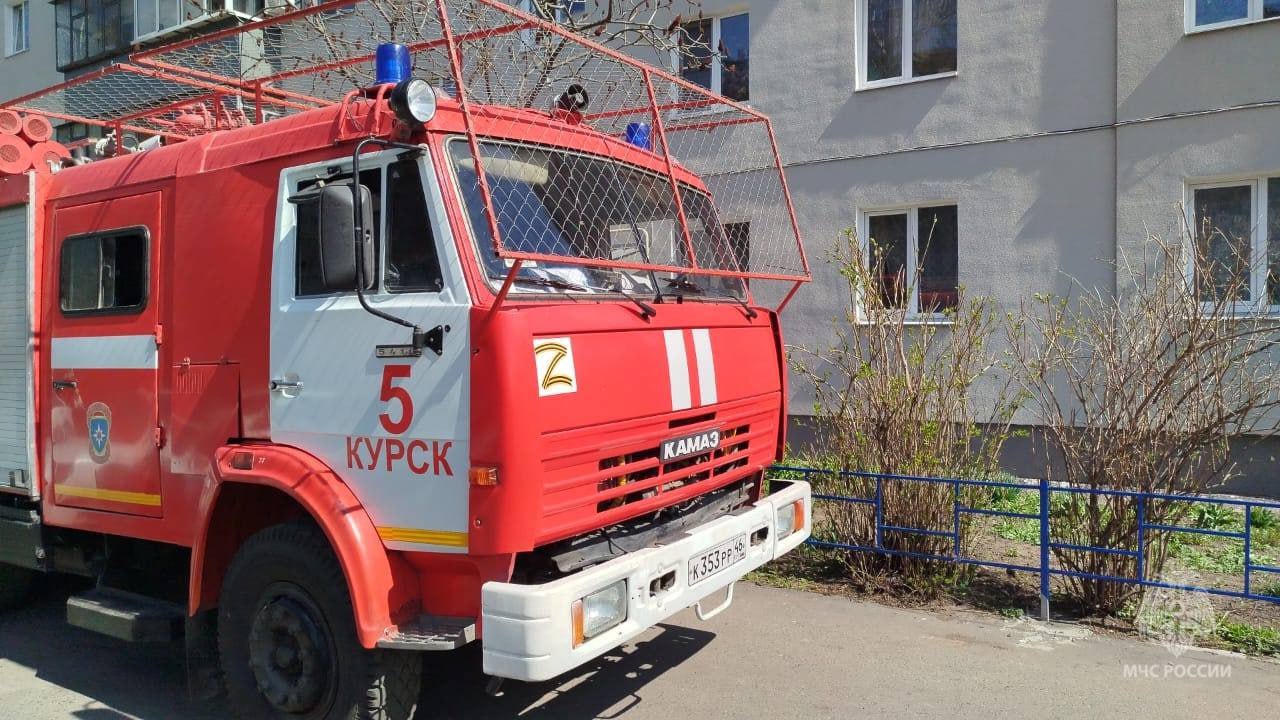 В Курской области за сутки зарегистрировали 3 пожара