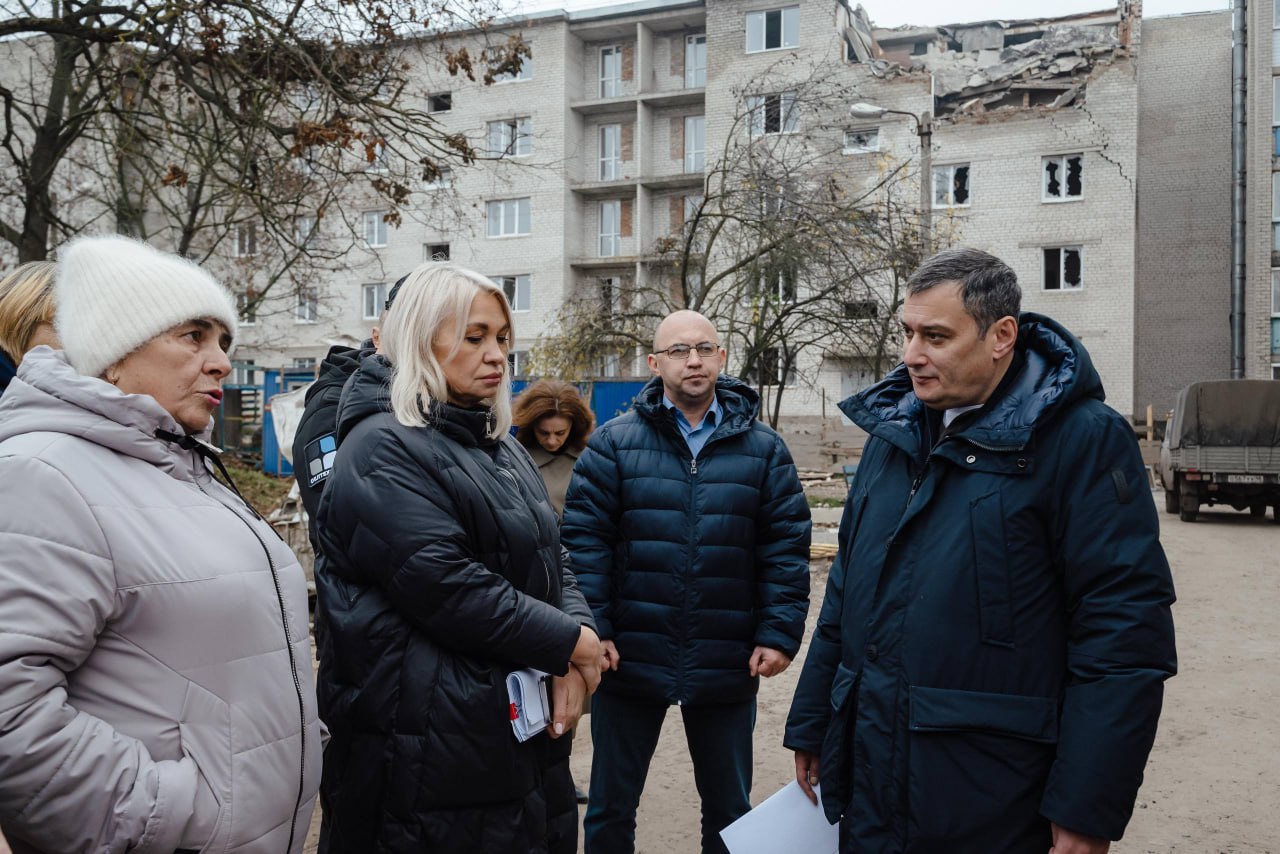 Александр Хинштейн оценил восстановление пострадавших объектов во Льгове