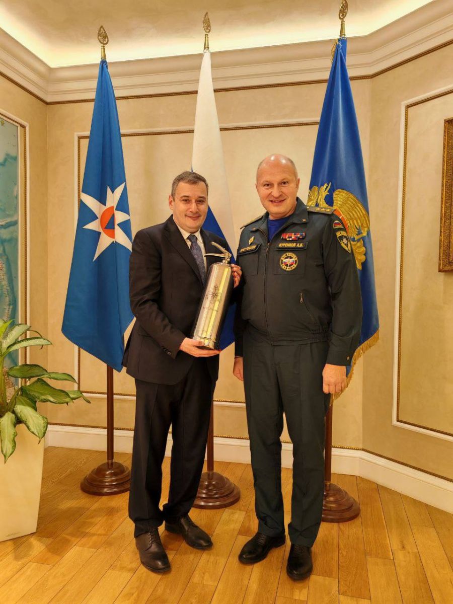 МЧС России передаст Курской области спецтехнику на случай аварий на инфраструктуре