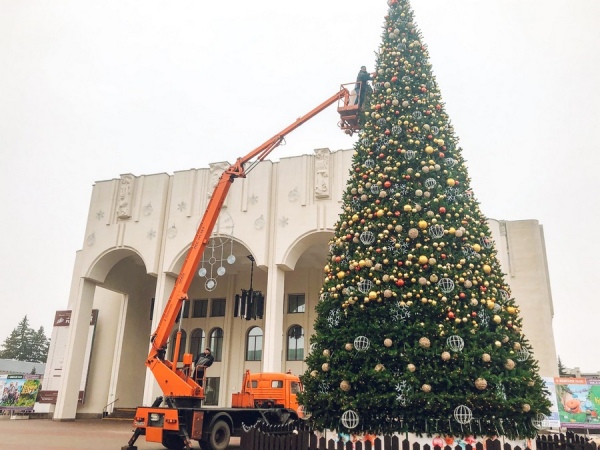 Курск начнут украшать к Новому году 1 декабря