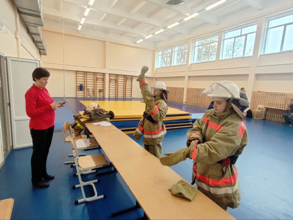 В Курске прошла олимпиада школьников по ОБЖ