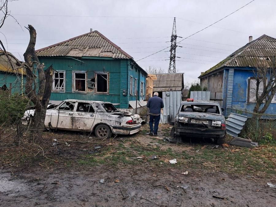 6 домов и 2автомобиля повреждены во время атаки ВСУ на Льгов Курской области