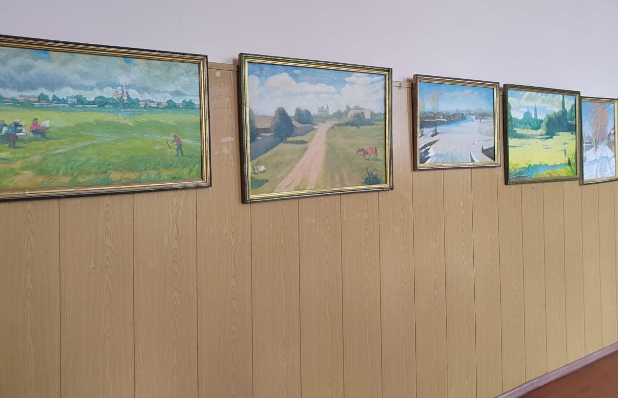 Геннадий Енютин: В Солнцевском районном Доме культуры открыта выставка местного художника Михаила Попова