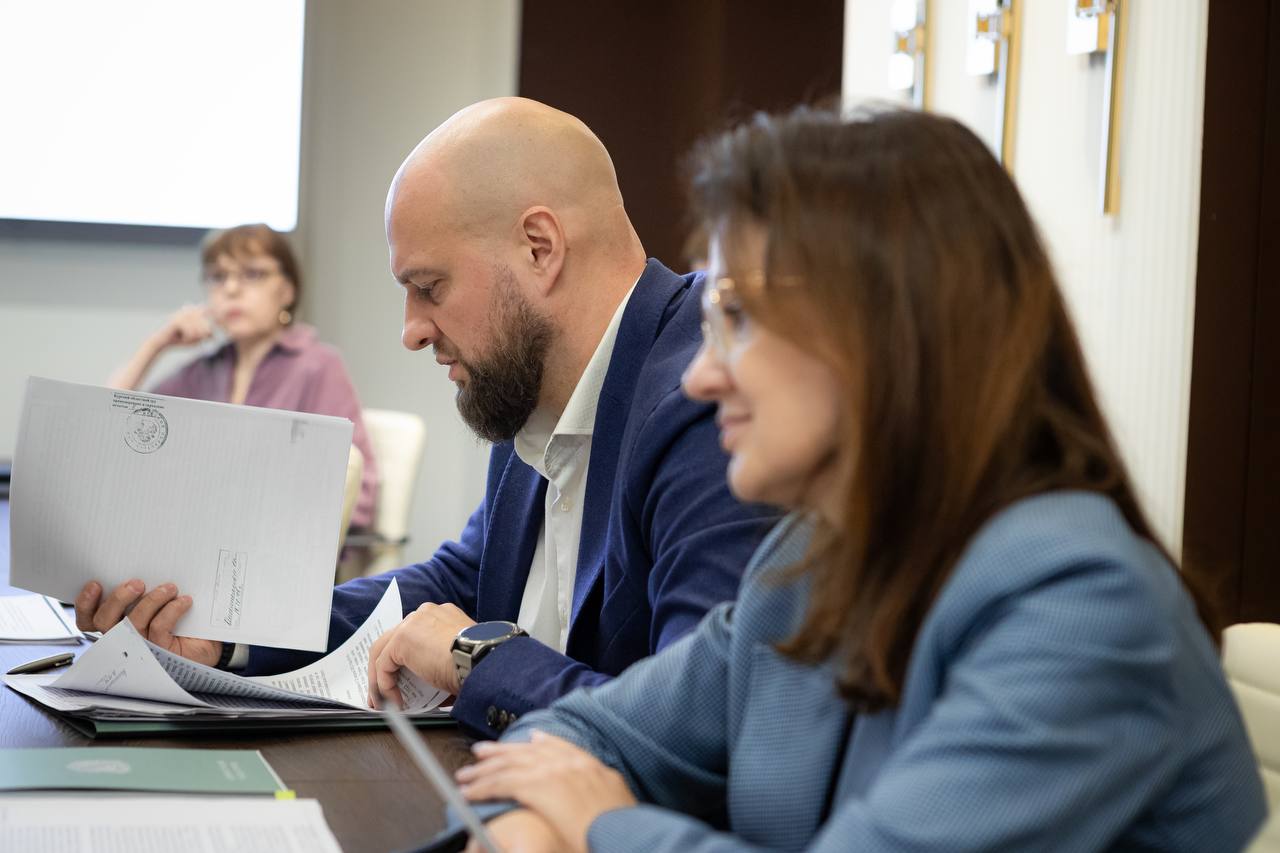 Мэр Курска Евгений Маслов сегодня провел свой первый личный прием жителей в городской администрации