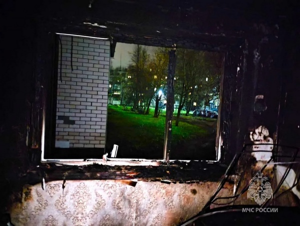 В Курской области стали известны подробности о пожаре, где спасли 10 человек