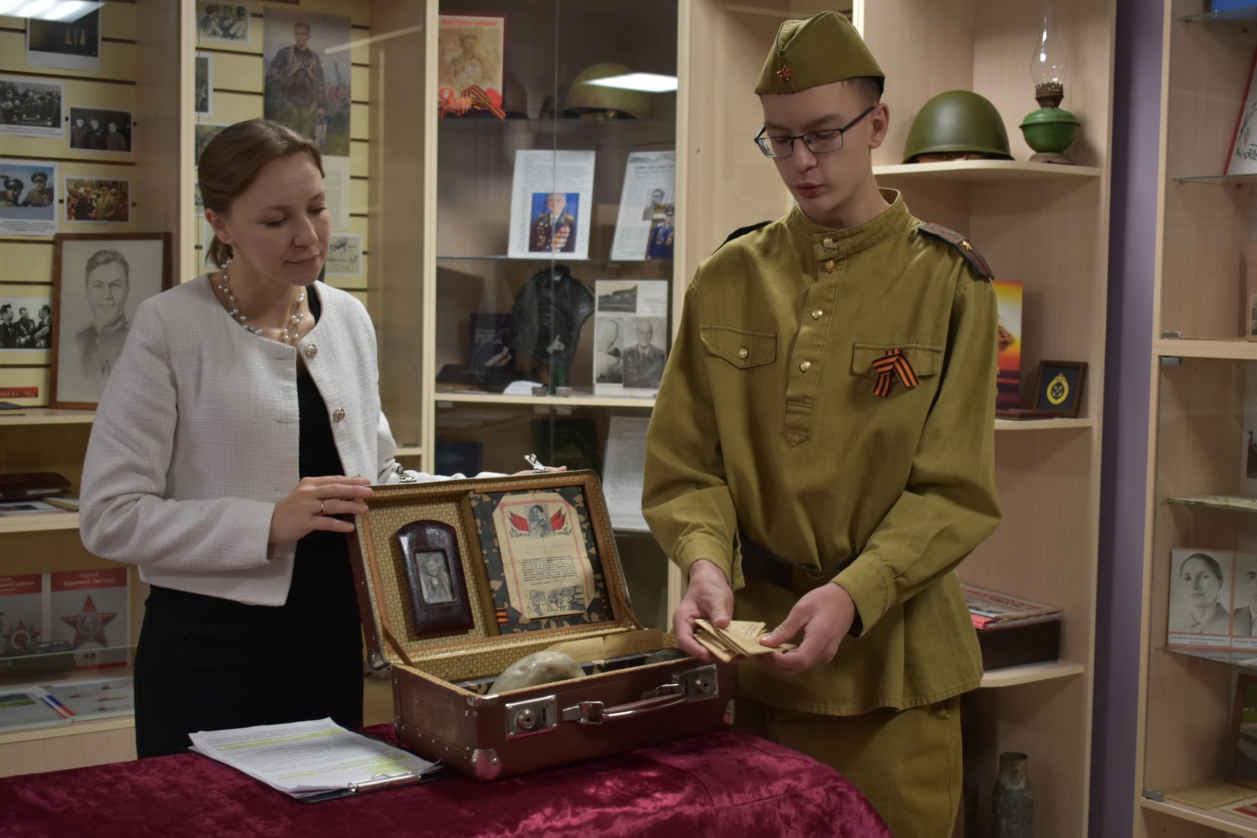 Активистов Движения Первых нашего района посетил председатель регионального отделения Движения Первых Курской области Максим Владимирович Щедрин