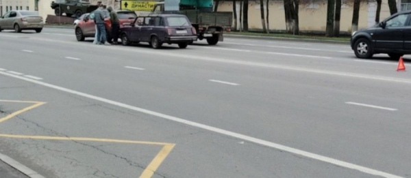 В Курске произошла авария