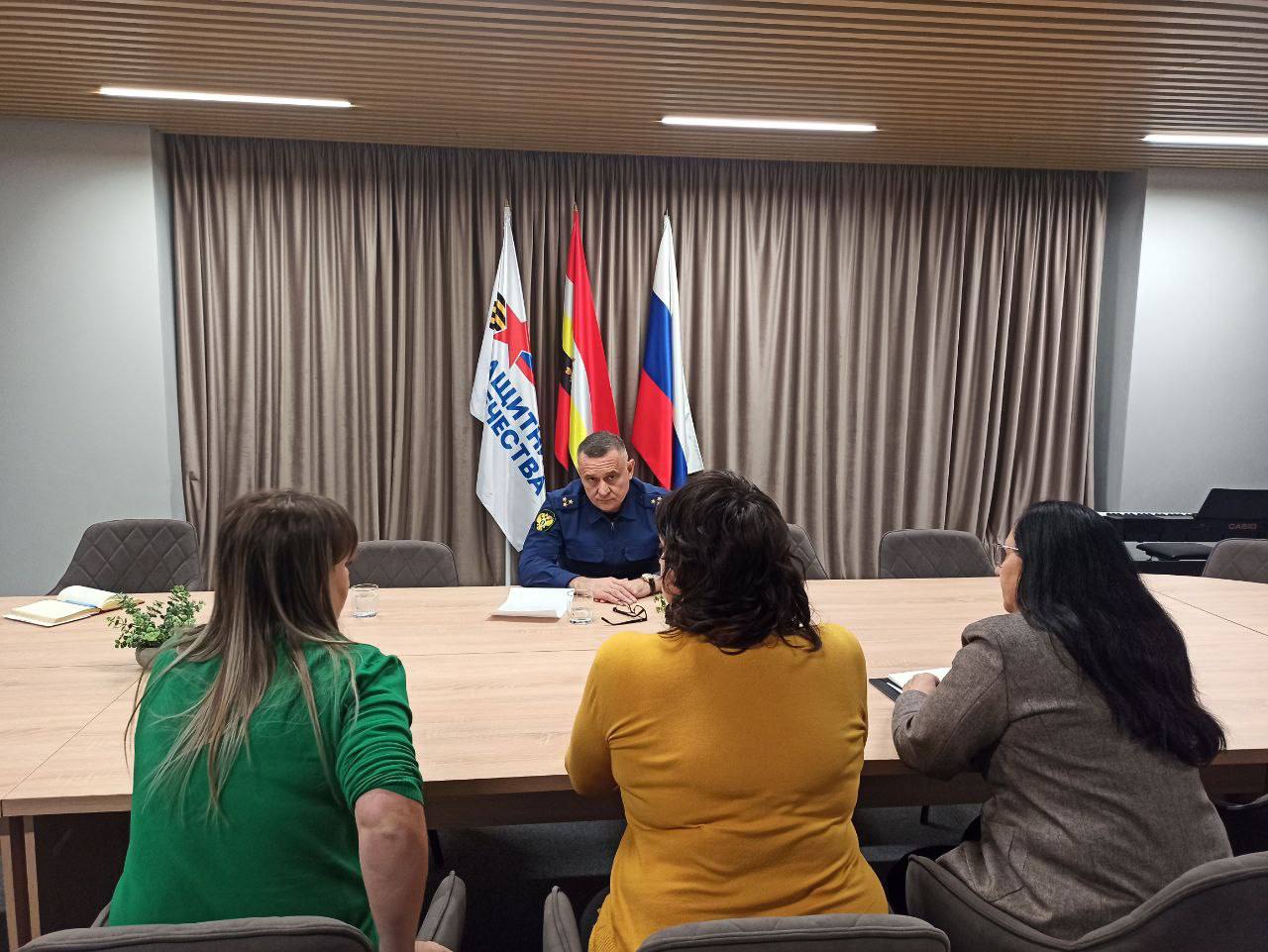 Первый заместитель прокурора Курской области провел личный прием участников специальной военной операции