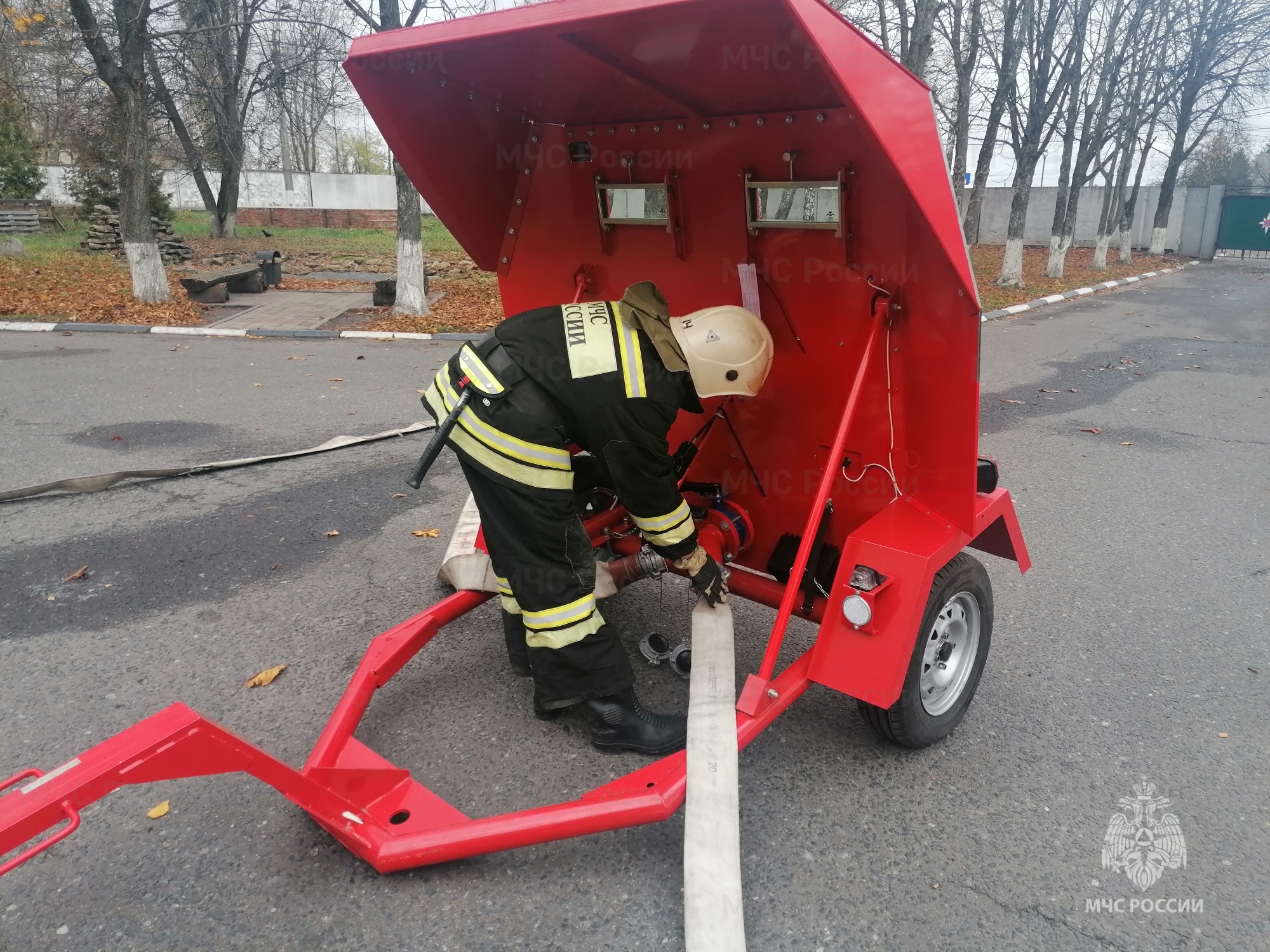 Защита курских огнеборцев стала надежнее