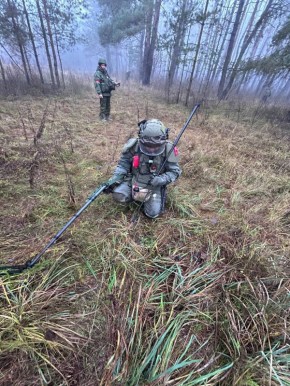 Добровольцы «БАРС-Курск» за неделю обезвредили 123 взрывоопасных предмета
