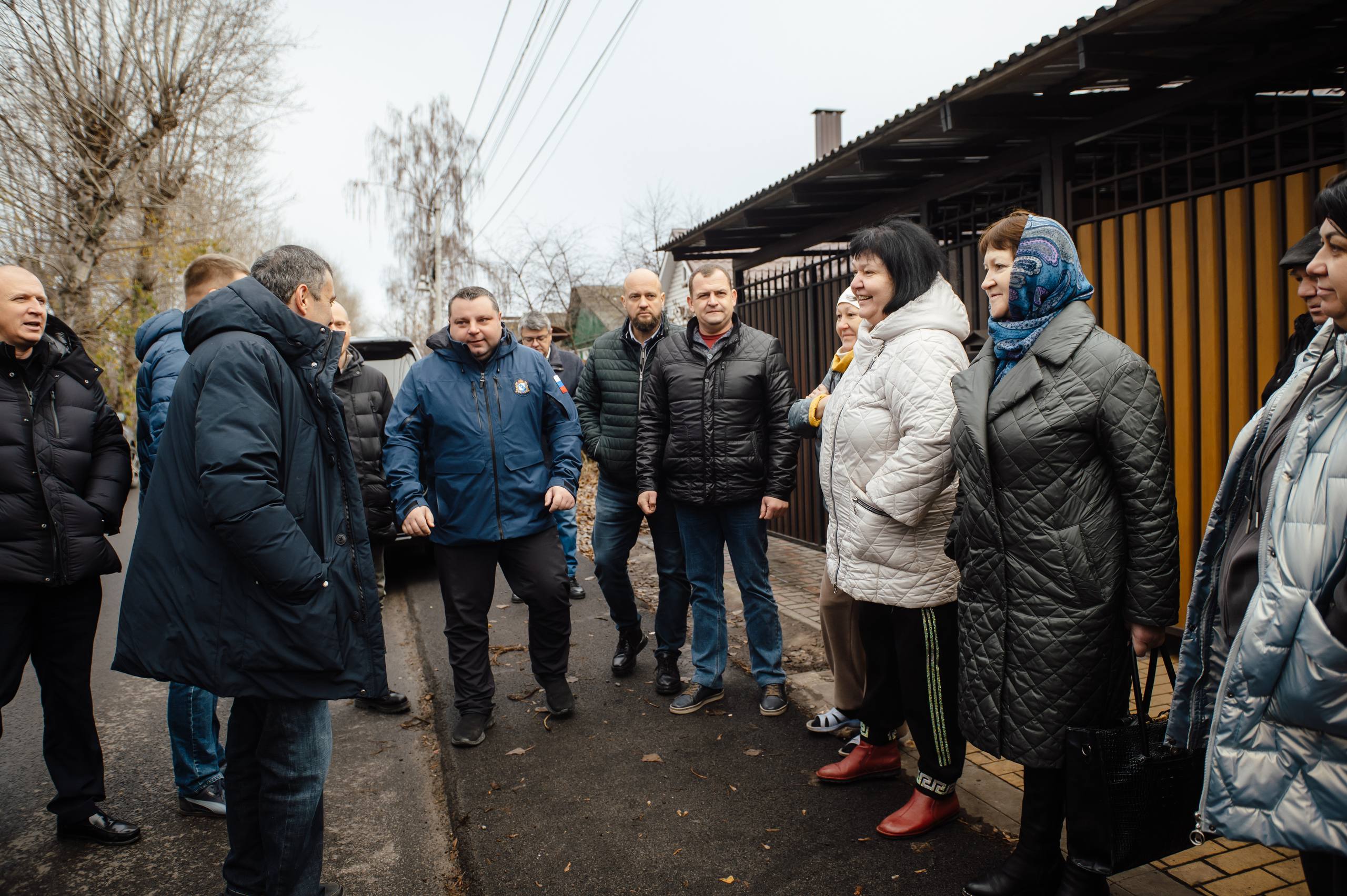 Александр Хинштейн посетил адреса, где у курян возникали нарекания на качество ремонта дорог