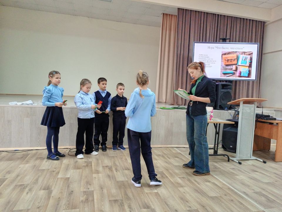 Курским второклассникам рассказали об ЭКОважном