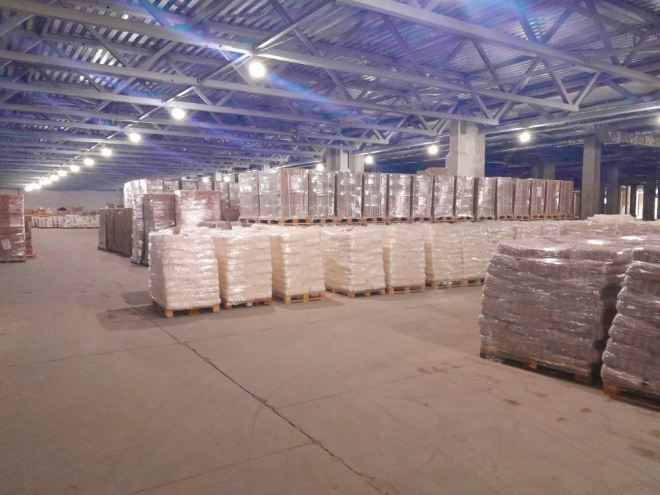 725 тонн продовольствия доставлено в Курскую область для помощи населению