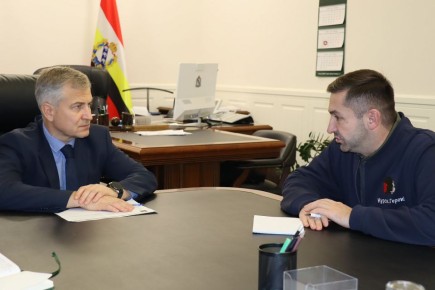 Александр Чепик стал наставником участника регионального проекта «Курск.Герои!»