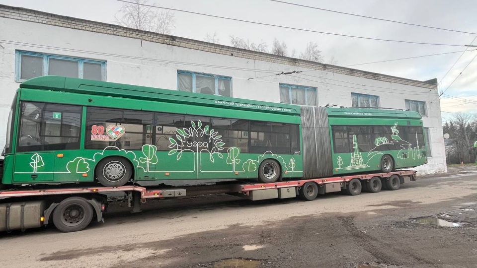 В ГУПКО «Курскэлектротранс» прибыла новая тестовая модель троллейбуса «Горожанин»