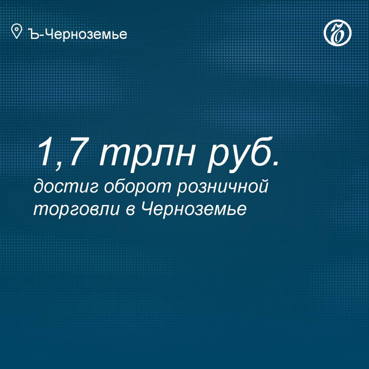 Оборот розничной торговли в регионах Черноземья за девять месяцев 2025 года составил не менее 1,7 трлн руб., подсчитал «Ъ-Черноземье» на основе данных региональных отделений Росстата