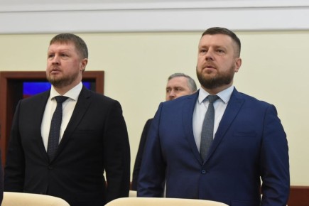 Председатель Избирательной комиссии Курской области Евгений Черкашин принял участие в 54-м заседании Курской областной Думы