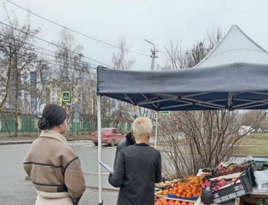 В Курске ловили уличных торговцев