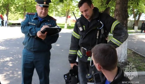 Курская группа по охране труда МЧС вошла в тройку лучших в ЦФО