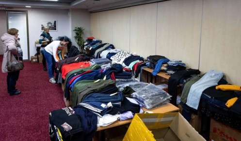 В Курске гуманитарную помощь для временных переселенцев нашли на продаже