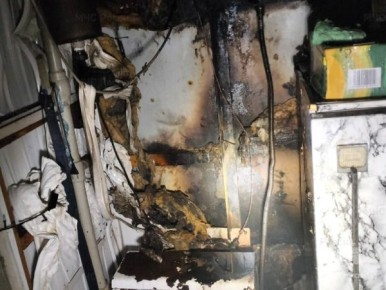 В Курской области произошел пожар в магазине из-за холодильника