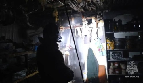 Во Льгове пожар в торговом павильоне вызвало короткое замыкание в холодильнике