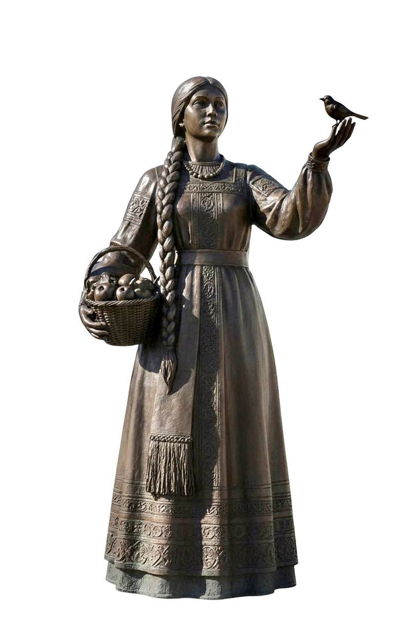 В голосовании на лучшую скульптуру «Куряночки» победил первый вариант