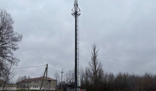 В Курской области построили станции связи в 20 населенных пунктах