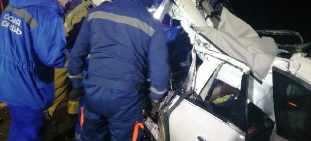 В жуткой аварии под Курском ранены три человека