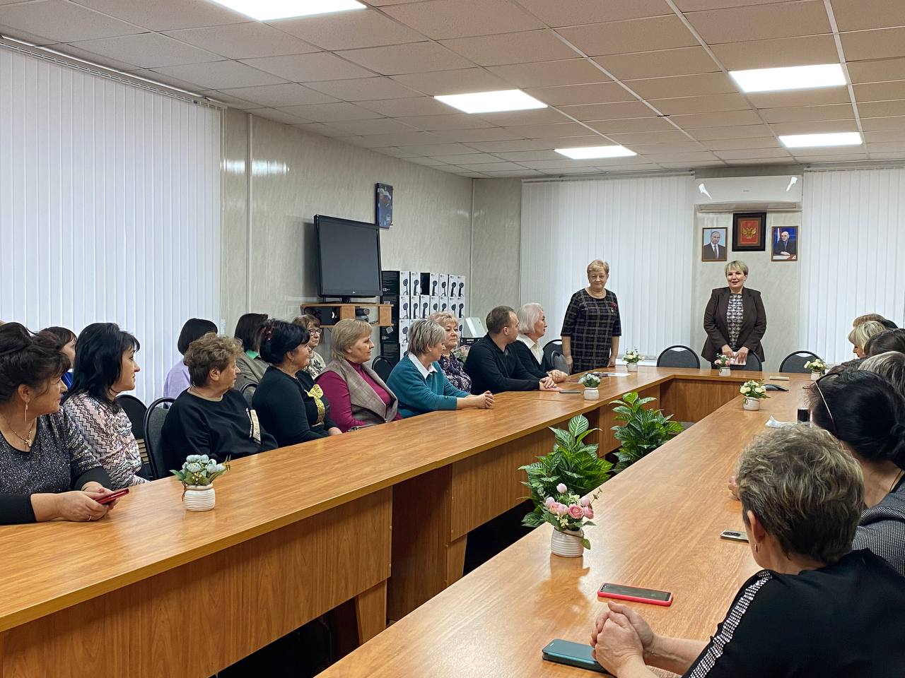 Нина Голубева: Сегодня в администрации района прошла встреча с председателями участковых избирательных комиссий