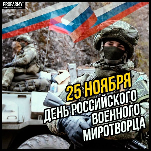 С Днём военного миротворца России! Вы обеспечиваете спокойствие и стабильность в стране