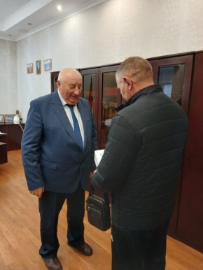 Геннадий Енютин: Встретился с военнослужащим, нашим земляком Романом