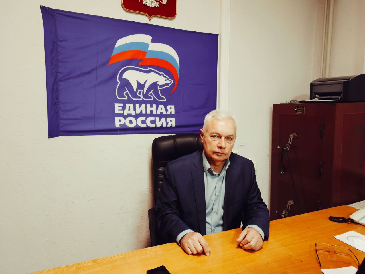 Сергей Цуканов: Сегодня свой день рождения отмечает Председатель Представительного Собрания Фатежского района Евгений Глухарев