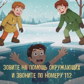 Уже скоро декабрь, и, хотя пока стоит теплая погода, напомним правила безопасности на льду