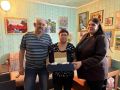 В поселке Возы супругов Алексея Ивановича и Галину Борисовну Стекачевых поздравили с 50-летием совместной жизни