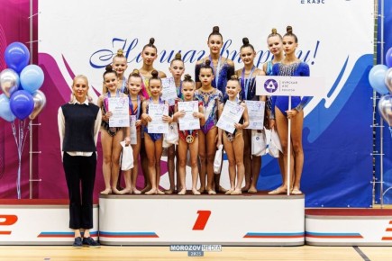 Курчатовские гимнастки вновь на высоте!