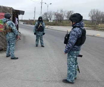 В Беловском районе на стационарном посту полиции, организованном в рамках действия правового режима КТО, остановлен водитель, перевозивший украденный медный кабель