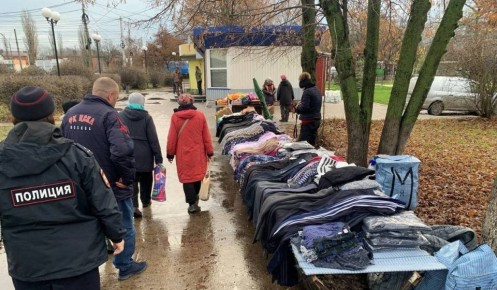 В Курске в ходе рейда выявили 6 случаев незаконной уличной торговли