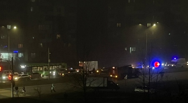 В Курске случилась авария на проспекте Клыкова