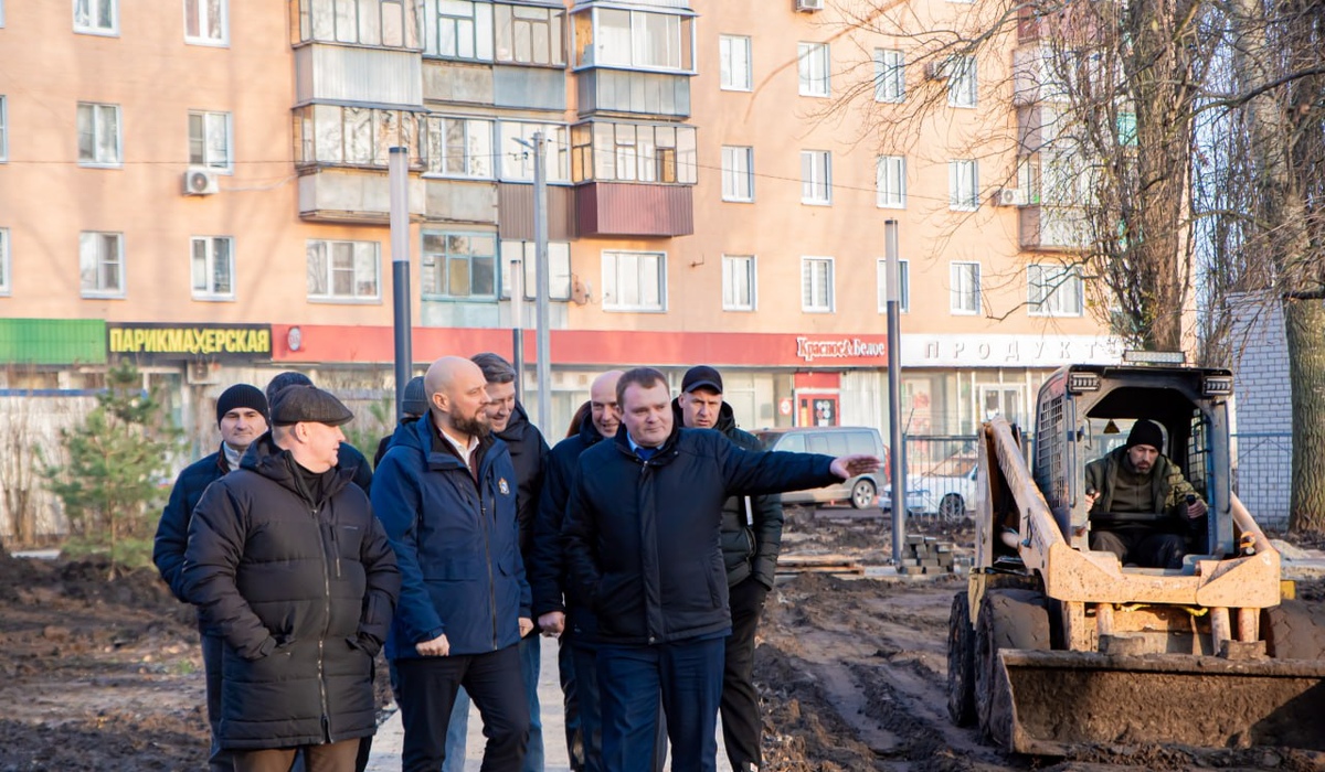 В курском сквере «Интернациональный» высадят 14 декоративных яблонь
