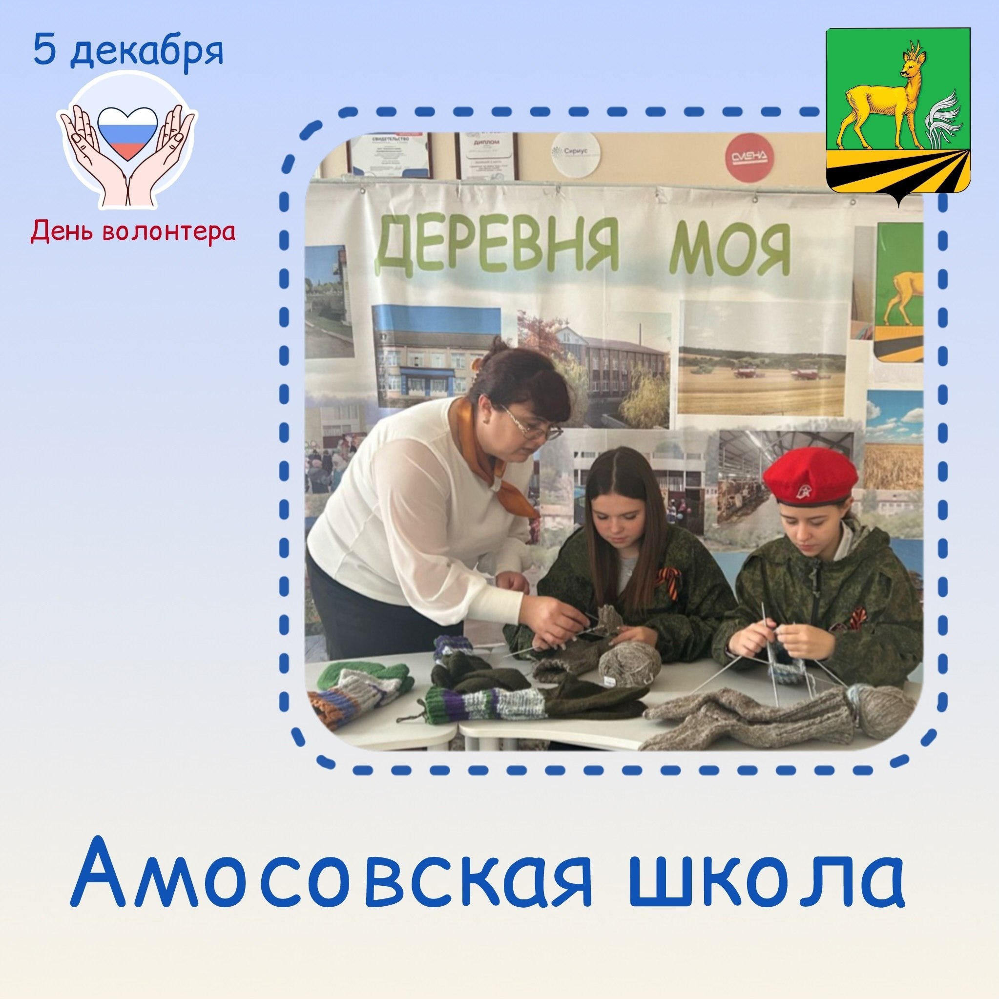 Добровольцы приближают победу!